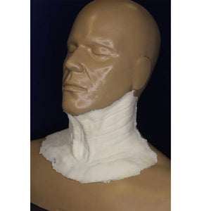 Rubber Wear Foam Latex Prosthetic Old Age Neck FRW-200