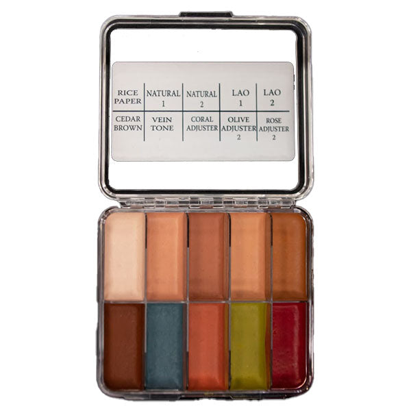 Skin Illustrator On Set Flesh Tone Palette