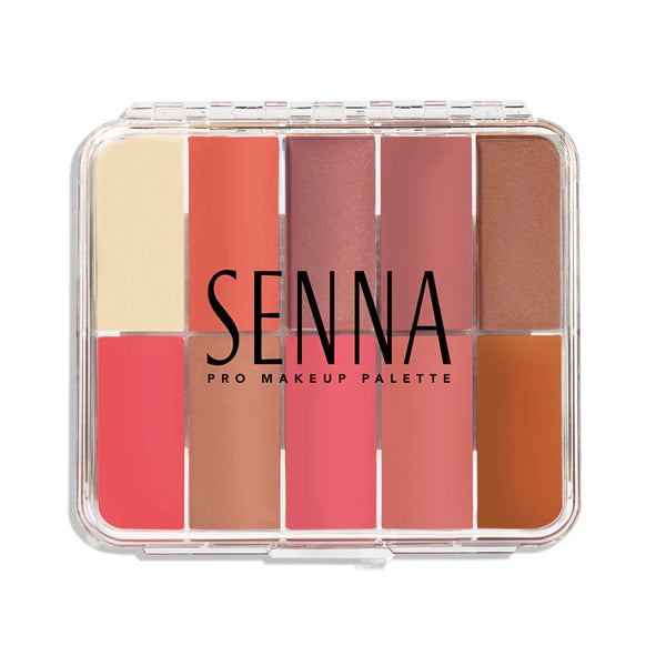 Senna Slipcover, Cream to Powder Blush Palettes