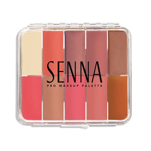 Senna Slipcover, Cream to Powder Blush Palettes