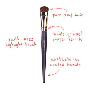 Smith Cosmetics 122 Highlight Brush