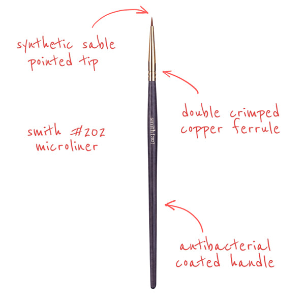 Smith Cosmetics 202 Microliner Brush