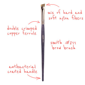 Smith Cosmetics 211 Brow Brush