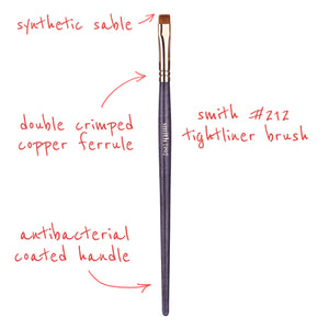 Smith Cosmetics 212 Tightliner Brush