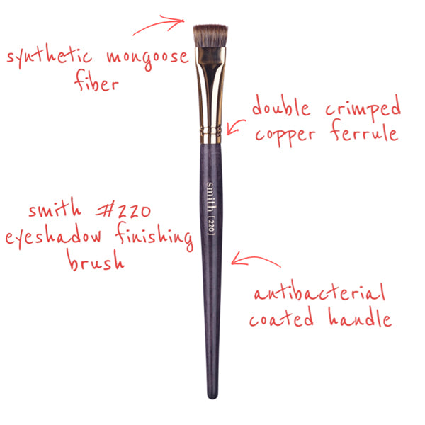 Smith Cosmetics 220 Eyeshadow Finishing Brush