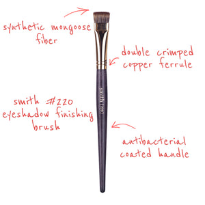 Smith Cosmetics 220 Eyeshadow Finishing Brush