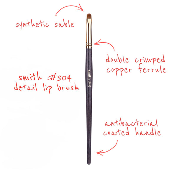 Smith Cosmetics 304 Detailed Lip Brush