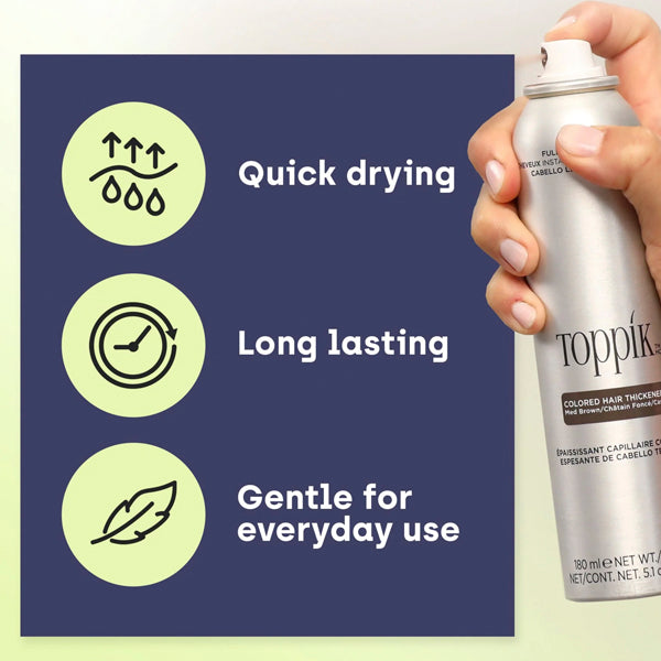 Toppik Colored Hair Thickener Spray