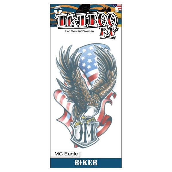 Tinsley Temporary Tattoo Transfers, Biker