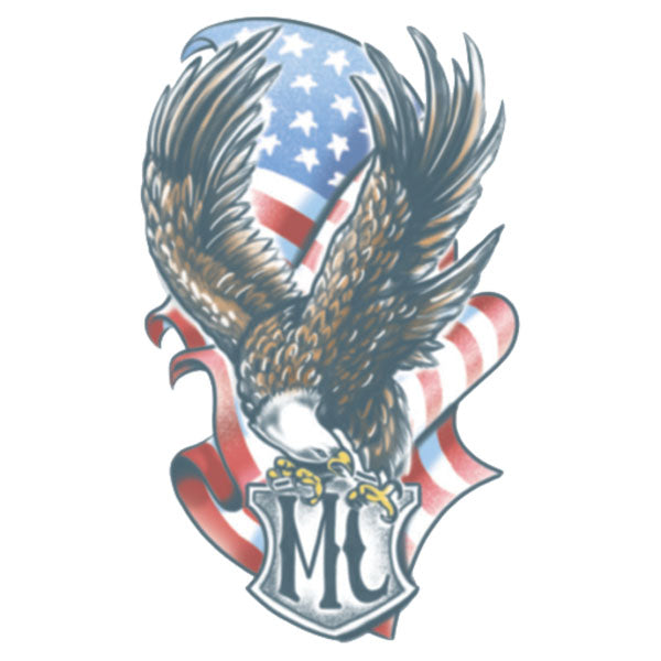 Tinsley Temporary Tattoo Transfers, Biker