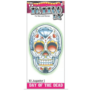 Tinsley Temporary Tattoo Transfers, Day of the Dead