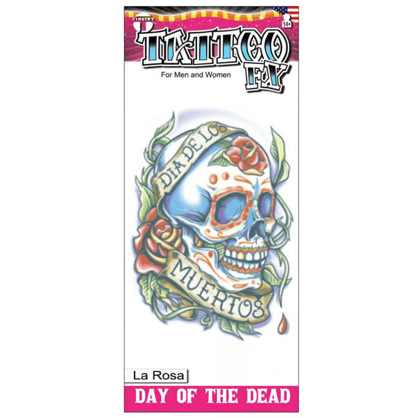 Tinsley Temporary Tattoo Transfers, Day of the Dead