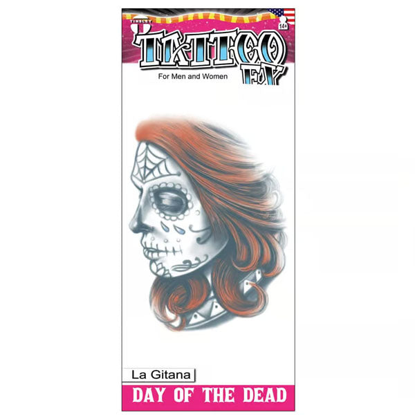 Tinsley Temporary Tattoo Transfers, Day of the Dead