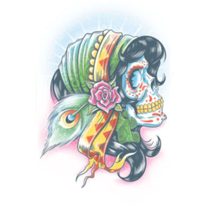 Tinsley Temporary Tattoo Transfers, Day of the Dead