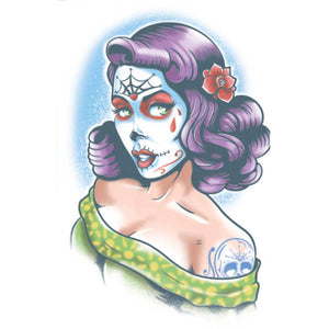 Tinsley Temporary Tattoo Transfers, Day of the Dead