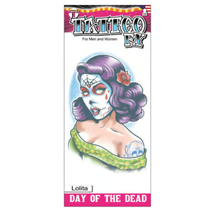 Tinsley Temporary Tattoo Transfers, Day of the Dead