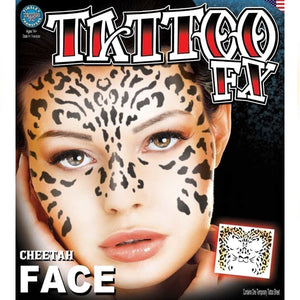 Tinsley Temporary Tattoo Transfers, Face