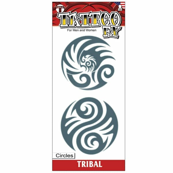 Tinsley Temporary Tattoo Transfers, Tribal