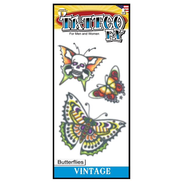 Tinsley Temporary Tattoo Transfers, Vintage