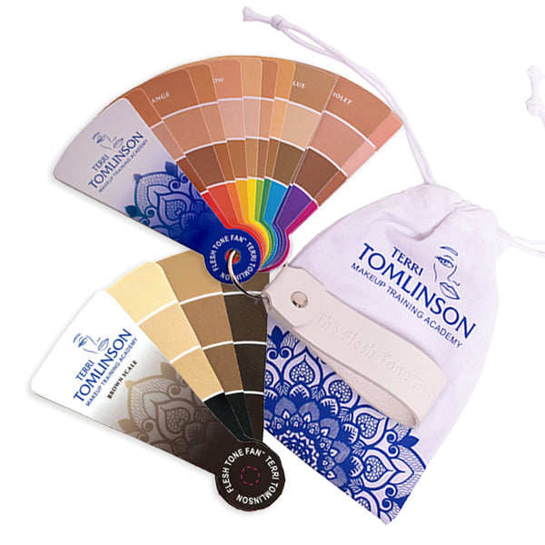 Terri Tomlinson The Flesh Tone Fan & Brown Scale Bundle