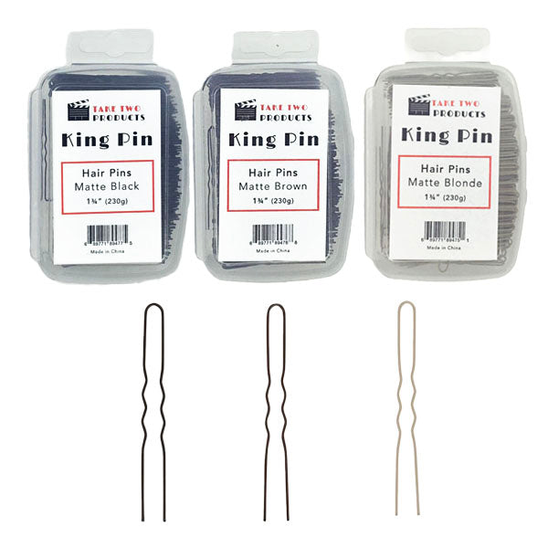 Take Two Products King Pin Matte Hair Pins 1-3/4"