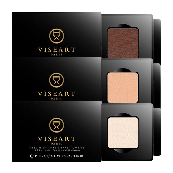 Viseart Single Eyeshadows - Neutral Mattes