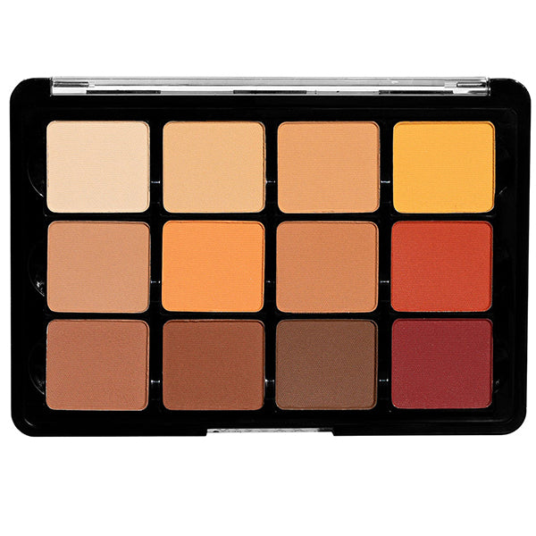 Viseart SlimPro Palette, 10 - Warm Mattes