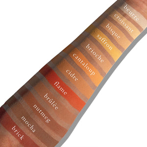 Viseart SlimPro Palette, 10 - Warm Mattes