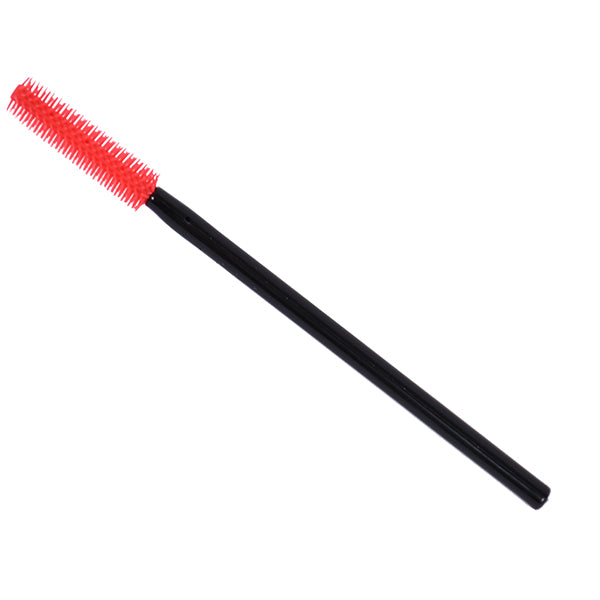 Alcone Company Disposable Mascara Wands Red Silicone, 25 Count