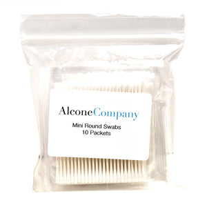 Alcone Company Disposable Mini Round Cotton Swabs