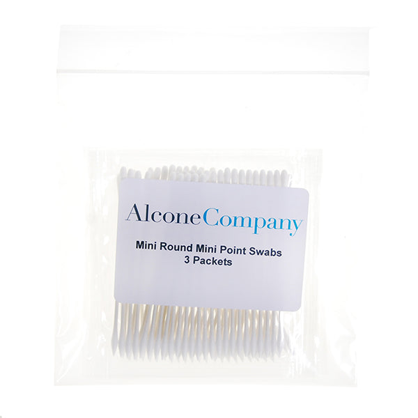 Alcone Company Mini Round &amp; Mini Pointed Cotton Swabs