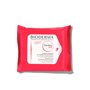 Bioderma Sensibio H2O Micellar Water Wipes 25 pack