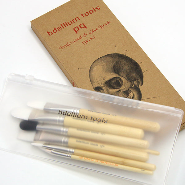 Bdellium Tools SFX Glue 7pc. Brush Set