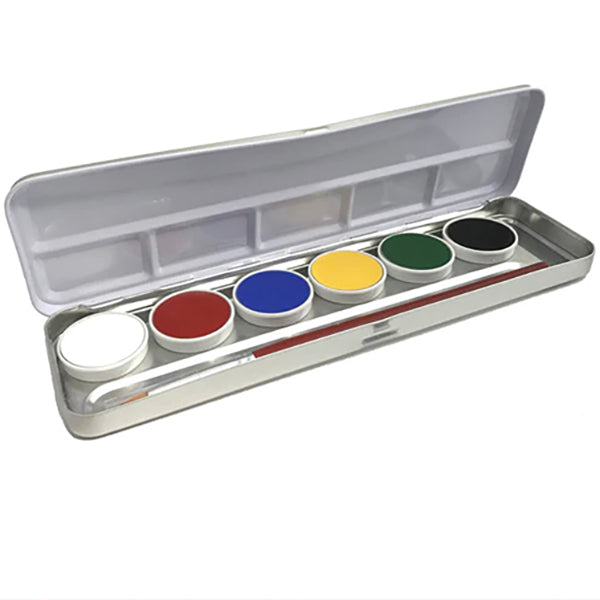 Ben Nye Primary Creme Palette, 6 Colors