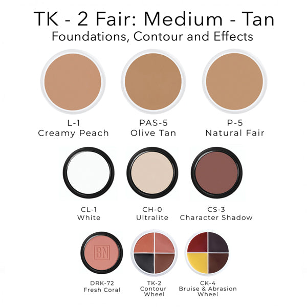 Ben Nye Student Theatrical Creme Kits