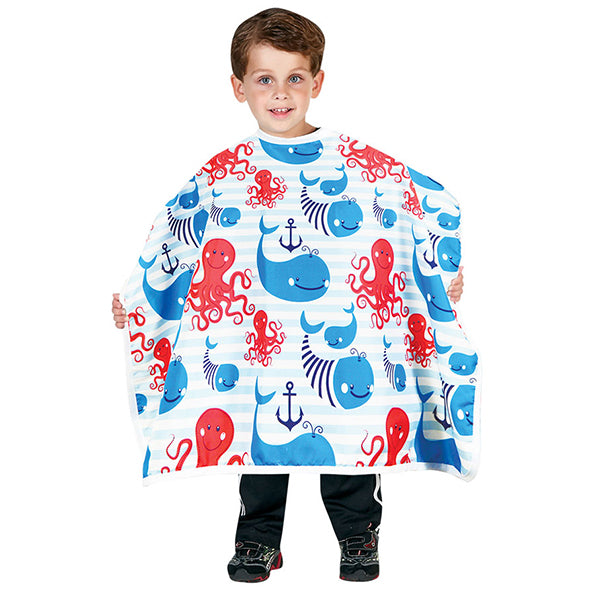 Betty Dain Kid Capes Anchors Away Styling Cape