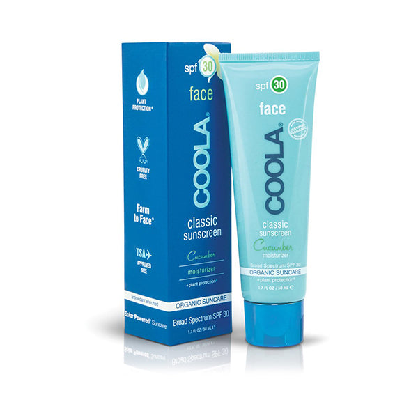 Coola Classic Face Sunscreen Lotion SPF30 - Cucumber