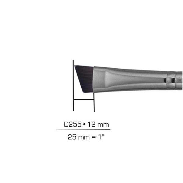 Cozzette Beauty Series-D Brushes, D255 Perfect Angle Eyebrow