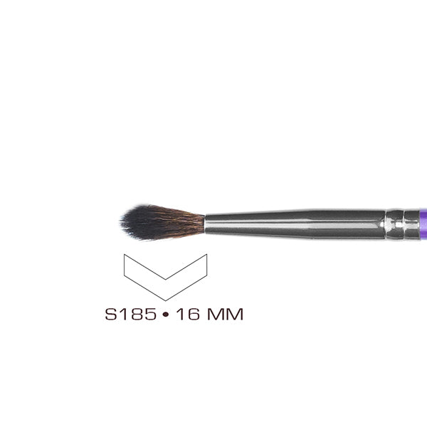 Cozzette Beauty Series-S Brushes, S185 Mini Eye Blending Brush