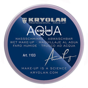 Kryolan Professional Make-up Aquacolor - Blue/Purple