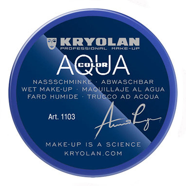 Kryolan Professional Make-up Aquacolor - Blue/Purple