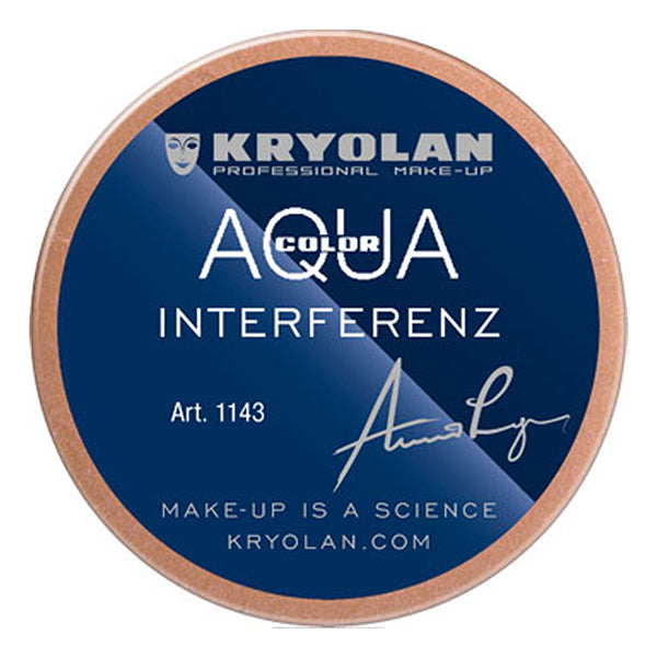 Kryolan Professional Make-up Aquacolor, Interferenz