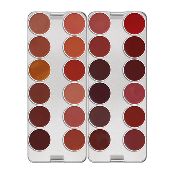 Kryolan Professional Make-up Lip Palettes