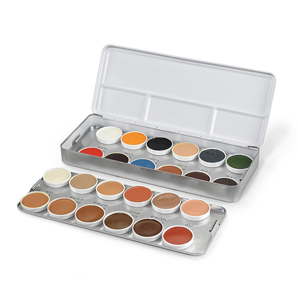 Kryolan Professional Make-up Rubber Mask Grease Palettes