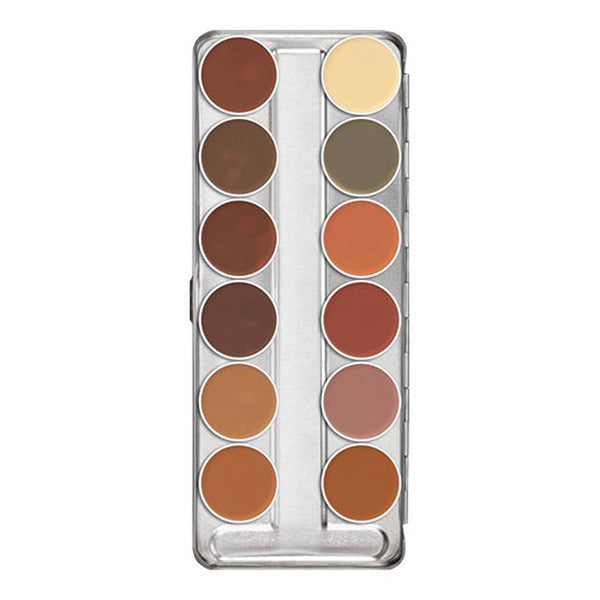 Kryolan Professional Make-up Dermacolor Palettes 12-Shade | Alcone