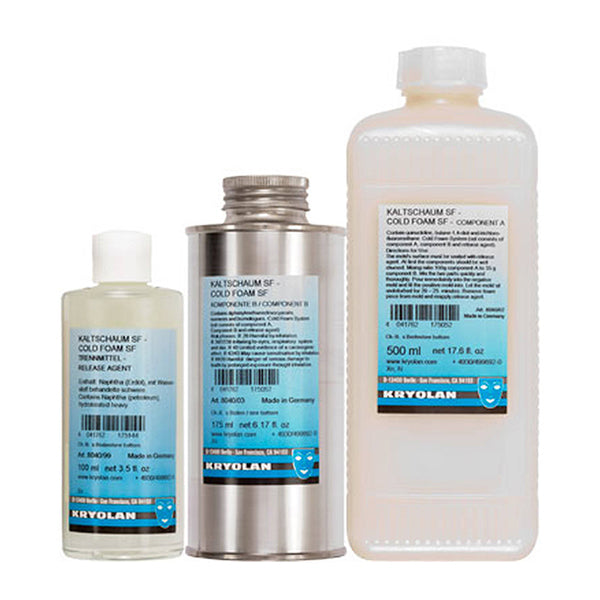 Kryolan Professional Make-up Cold Foam Kit