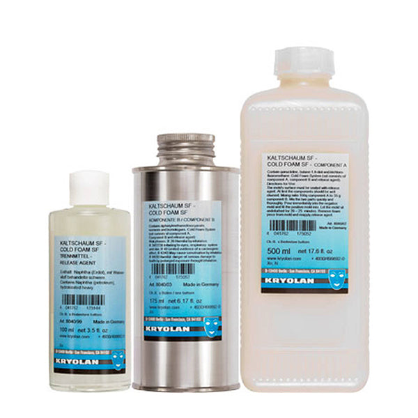 Kryolan Professional Make-up Cold Foam Kit