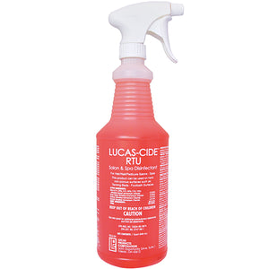 Lucas-Cide #222 RTU Ready-to-Use Spray Disinfectant, 32 oz.