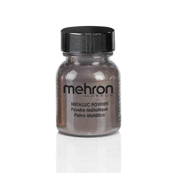 Mehron Gold Metallic Powder with Mixing Liquid