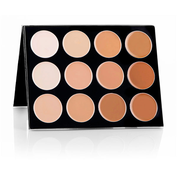 Mehron Celebre Pro HD Cream Contour &amp; Highlight Palette, 12 Shades